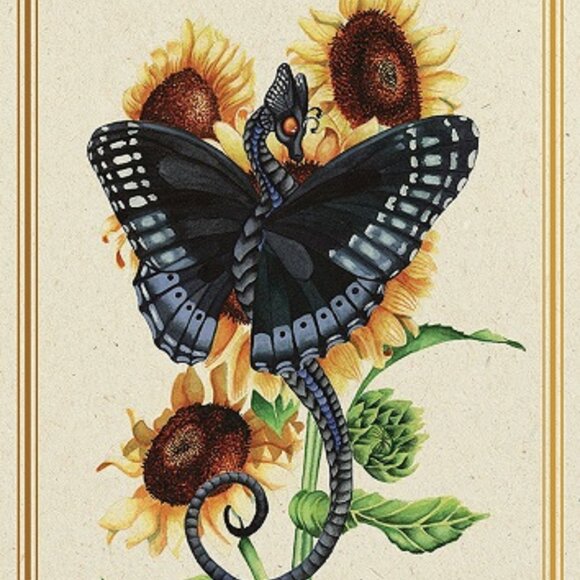 Enchanted Blossoms Empowerment Oracle, Botanical, deck and guidebook - Picture 5 of 6